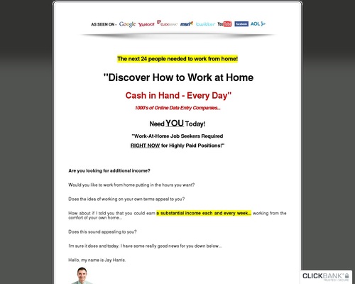 Work at House Online Jobs – Work From House
