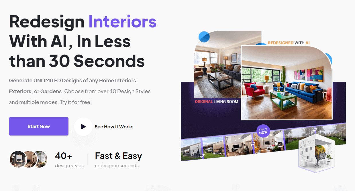 HomeDesignsAI – Interiors & Exteriors with AI, in Lower than 30 Seconds