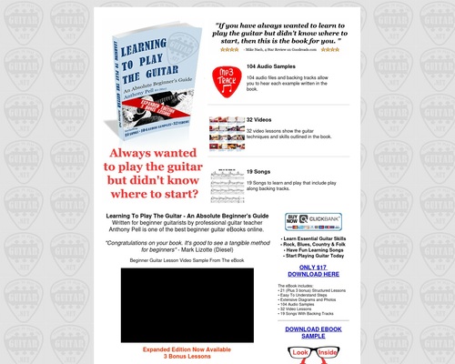 Discovering out To Play The Guitar – An Absolute Beginner’s Manual eBook