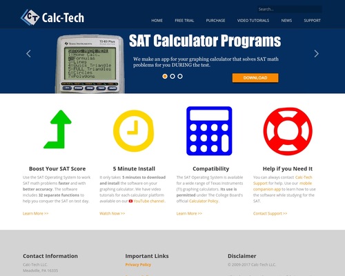 SAT test Graphing Calculator Apps for TI-83+ TI-84+ TI-89
