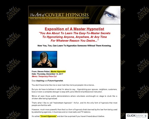 The Art Of Covert Hypnosis – Big Commissions – Uncouth Conversions