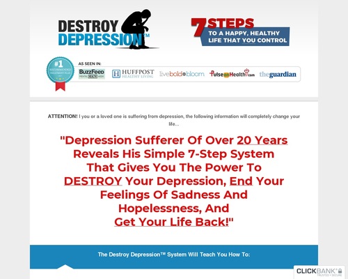 Abolish Depressed ™ – $100 Fresh Aff Bonus