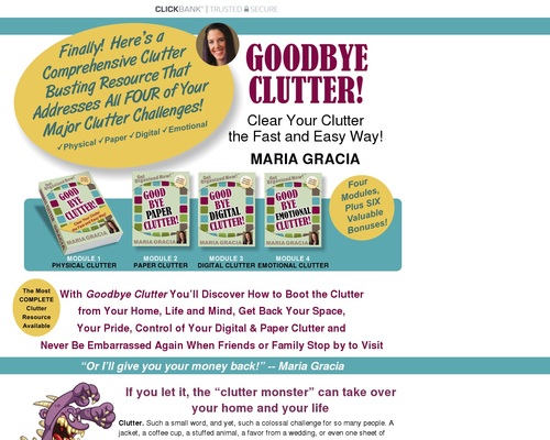 Goodbye Litter: Certain your clutter the fast & easy approach