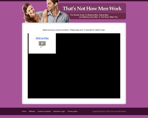 That is No longer How Men Work – NEW Offer for Girls